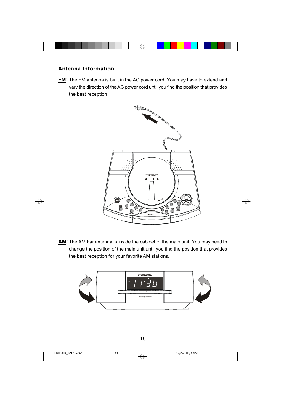 Emerson SMARTSET CKD5809C User Manual | Page 20 / 39