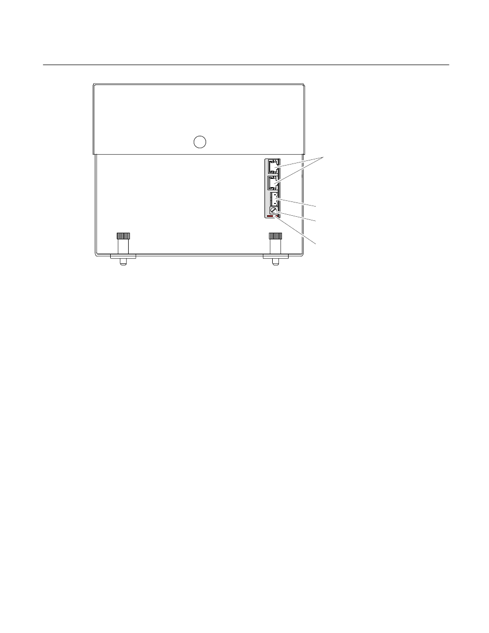 5 electrical connections, 4 trace oxygen analyzer front panel | Emerson ROSEMOUNT NGA2000 TO2 User Manual | Page 21 / 48