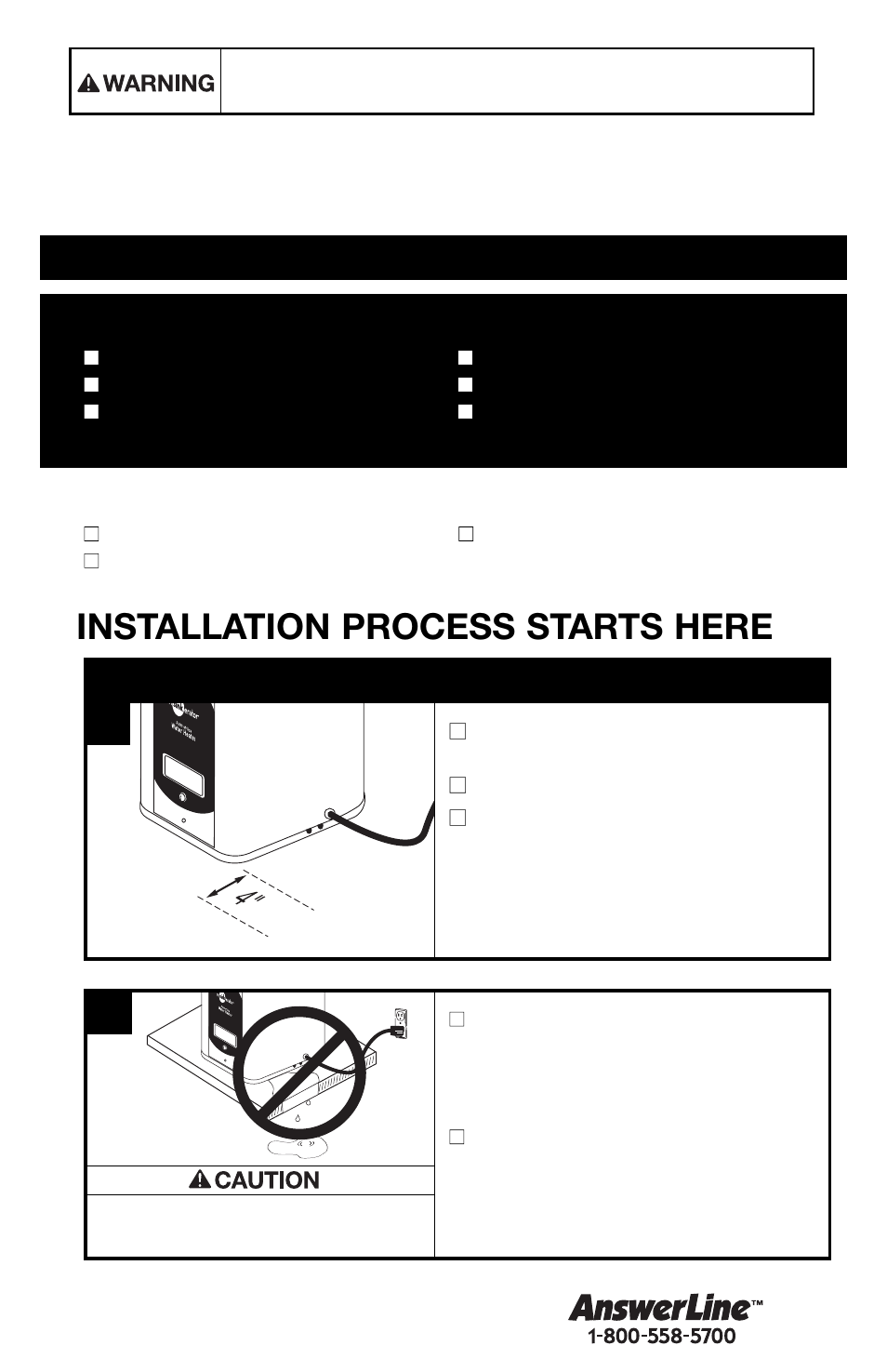 Preparation installation process starts here, What you need to get started | Emerson W152 User Manual | Page 5 / 16