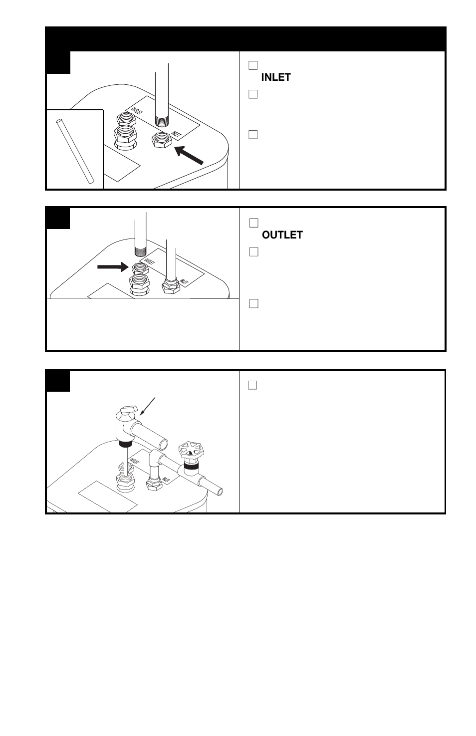 Connecting to water supply | Emerson W152 User Manual | Page 8 / 16