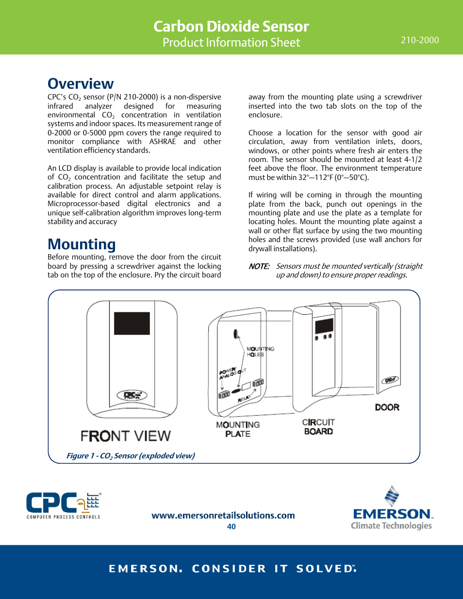 Emerson 210-2000 User Manual | 4 pages