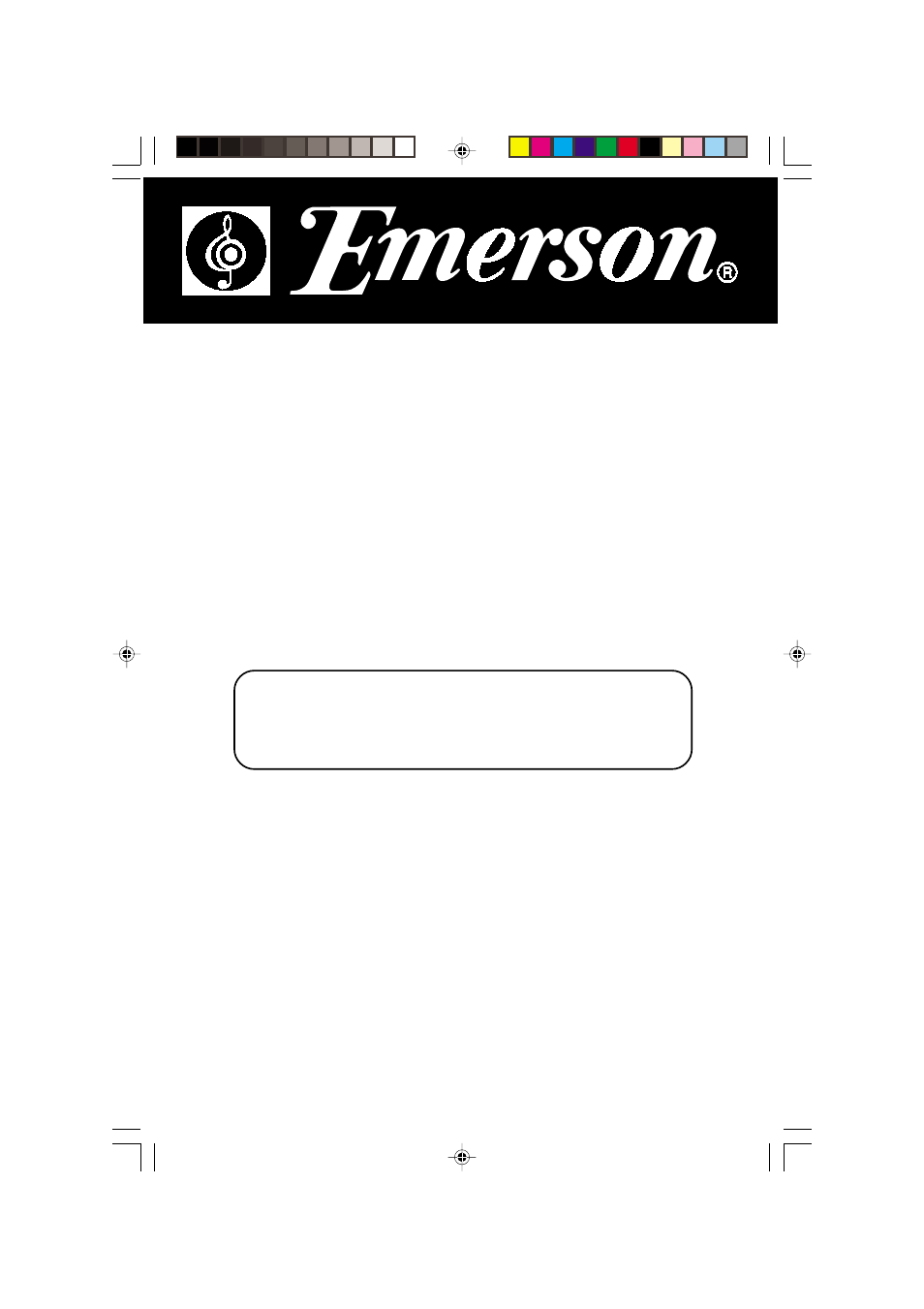 Emerson Radio CK5028 User Manual | 12 pages