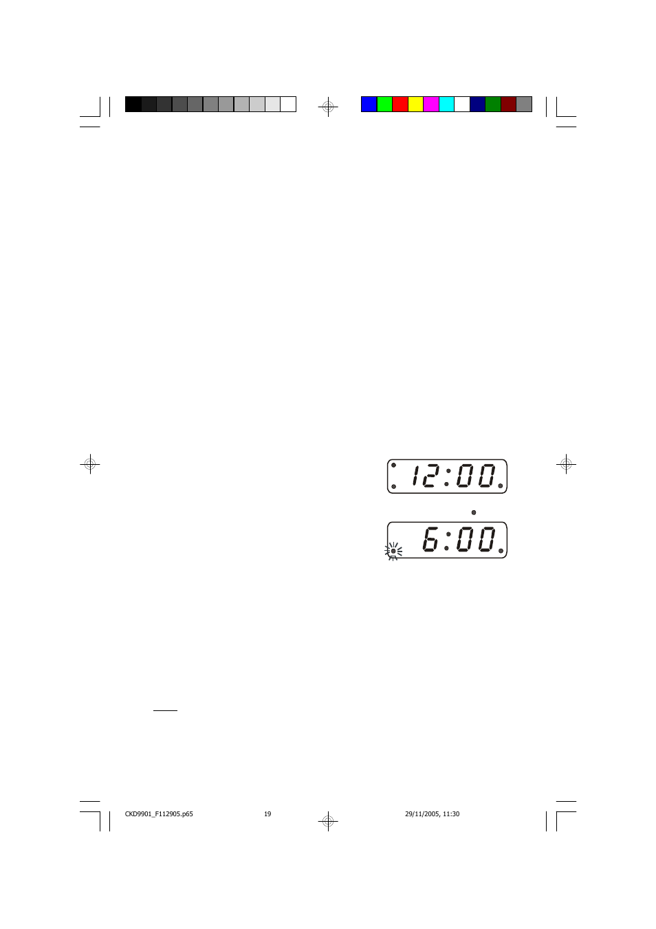 Alarm operation, Wake to buzzer, Set the | Emerson Radio CKD9901 User Manual | Page 20 / 27