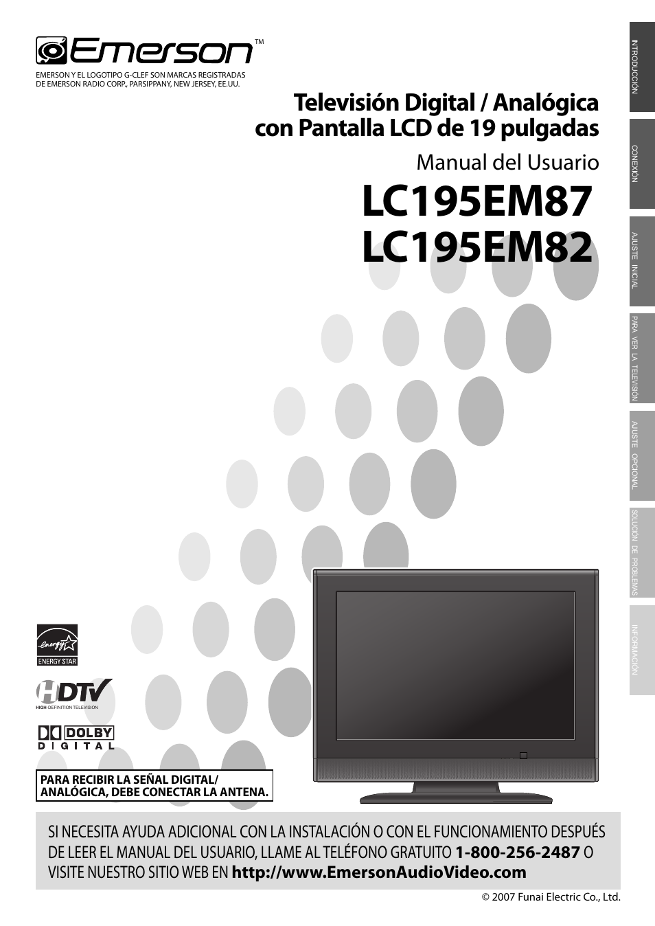 Lc195em87_82_a81n1_n0uh_es_v1.pdf, Manual del usuario | Emerson LC195EM82 User Manual | Page 29 / 56