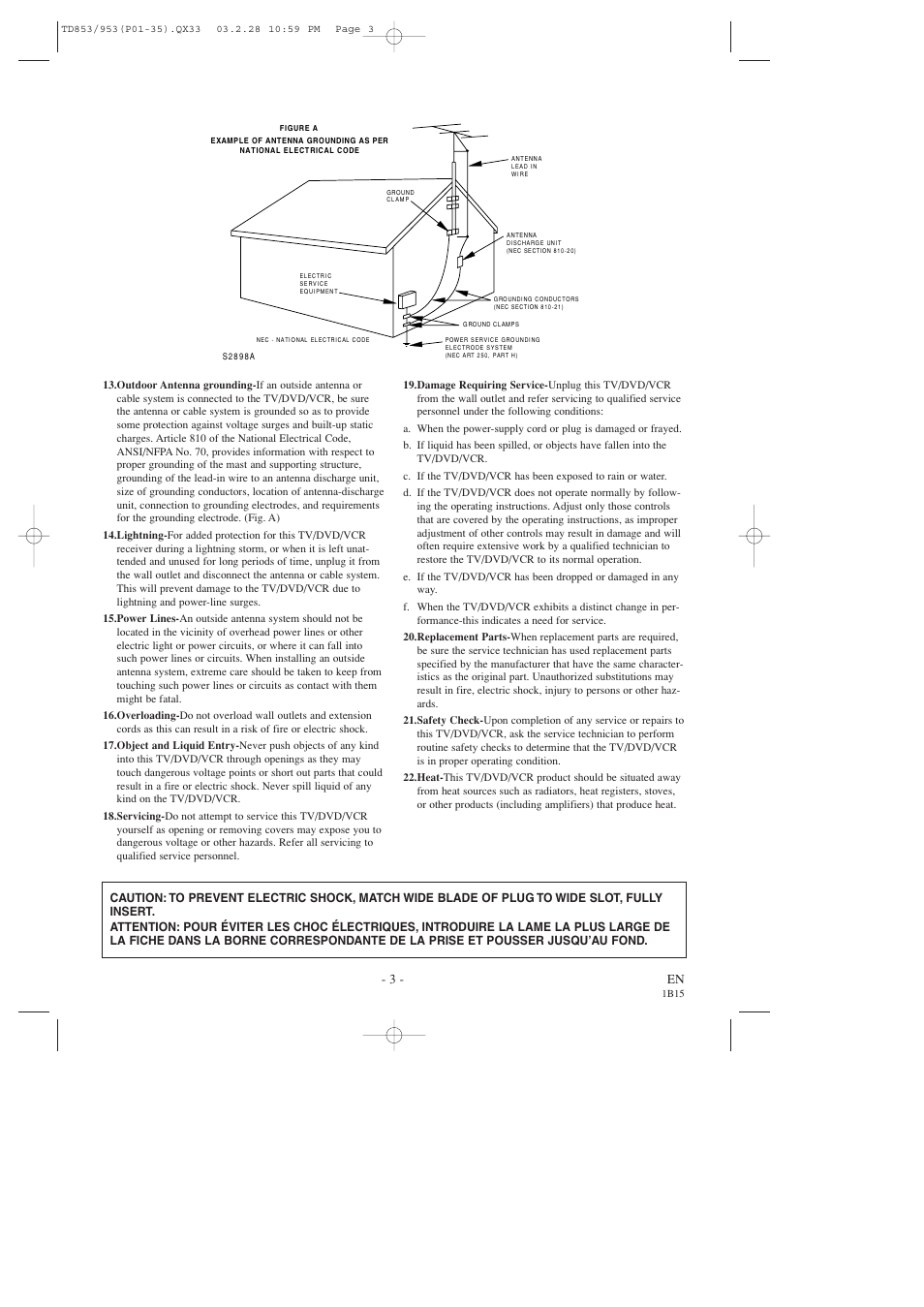 Emerson EWC19T3 User Manual | Page 3 / 56