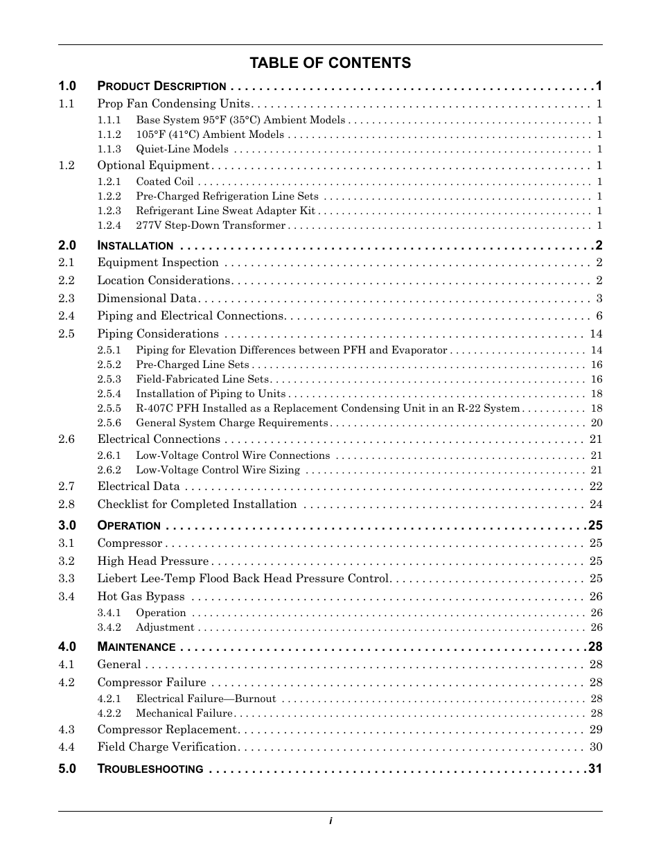 Emerson Precision Cooling For Business-Critical Continuity Figure i User Manual | Page 3 / 36