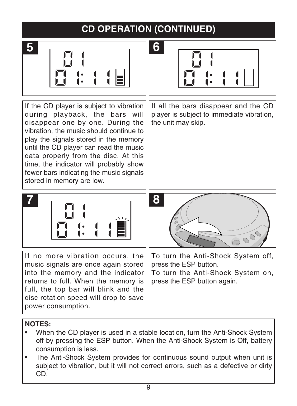 Emerson Radio DTE110 User Manual | Page 10 / 17