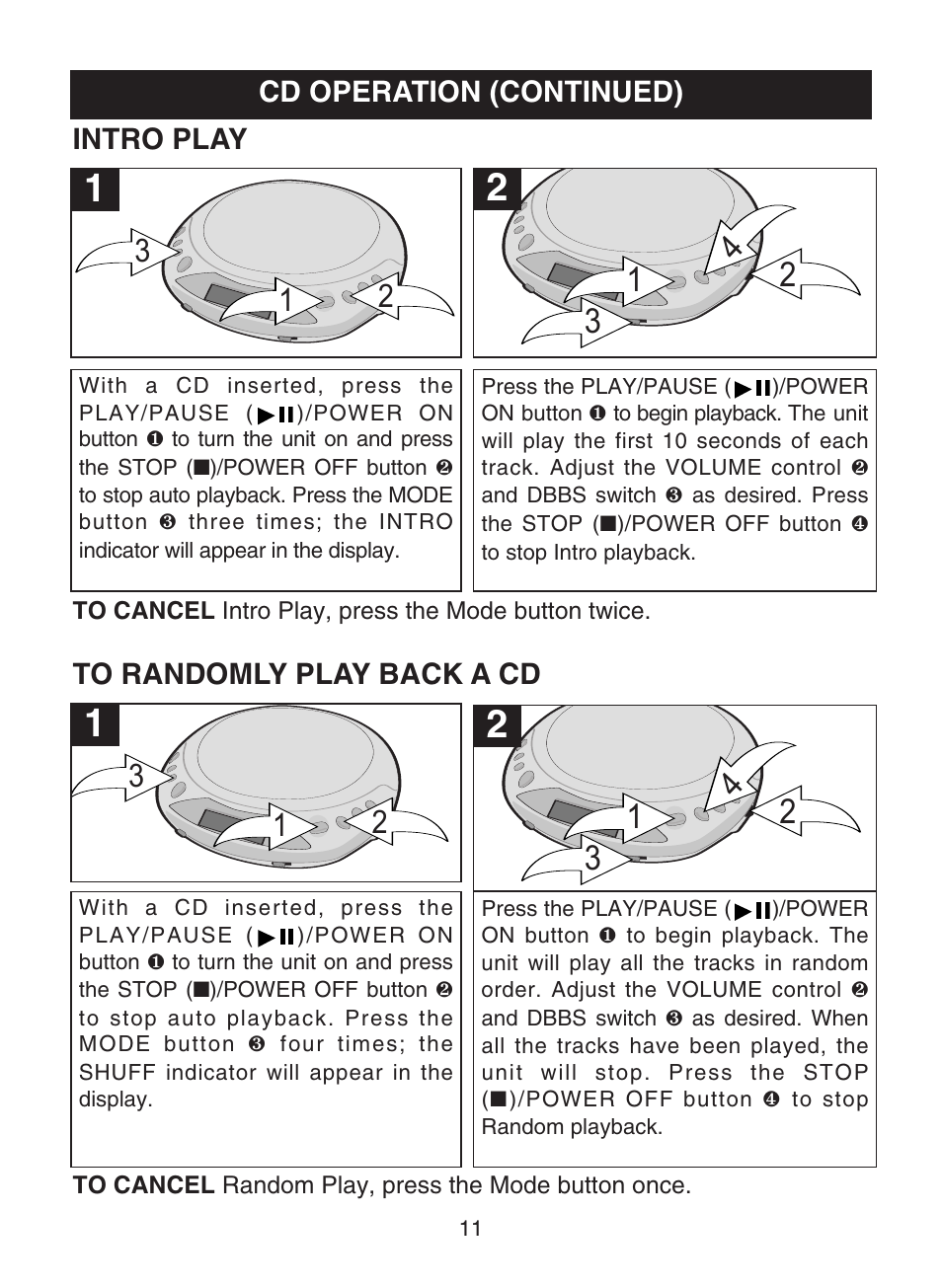Emerson Radio DTE110 User Manual | Page 12 / 17
