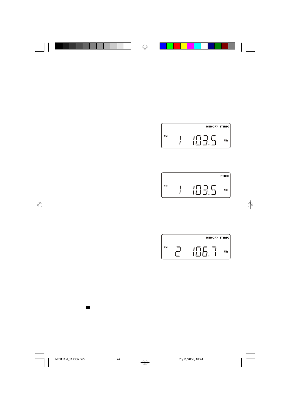 Emerson Radio MS3111M User Manual | Page 25 / 47