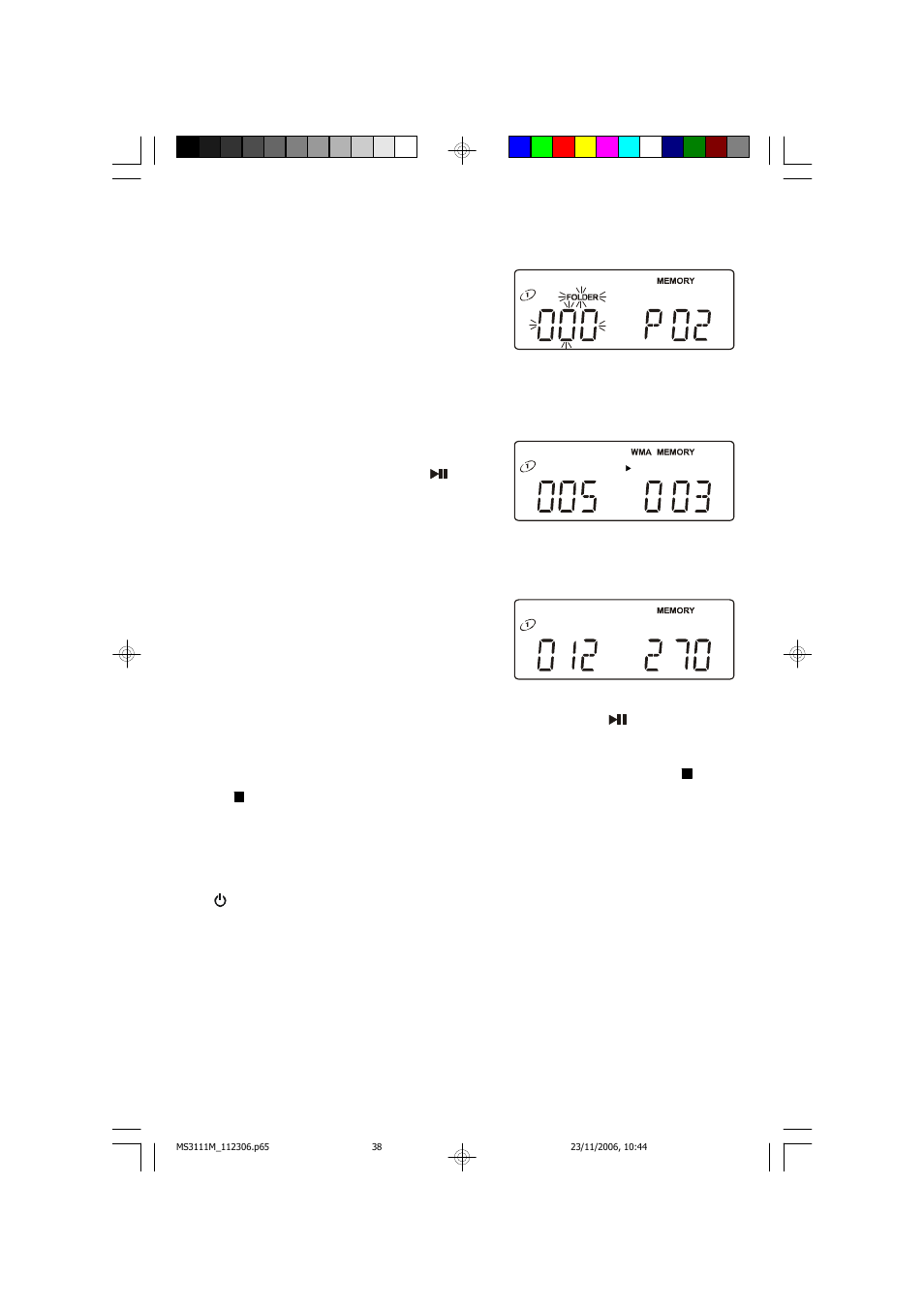 Emerson Radio MS3111M User Manual | Page 39 / 47
