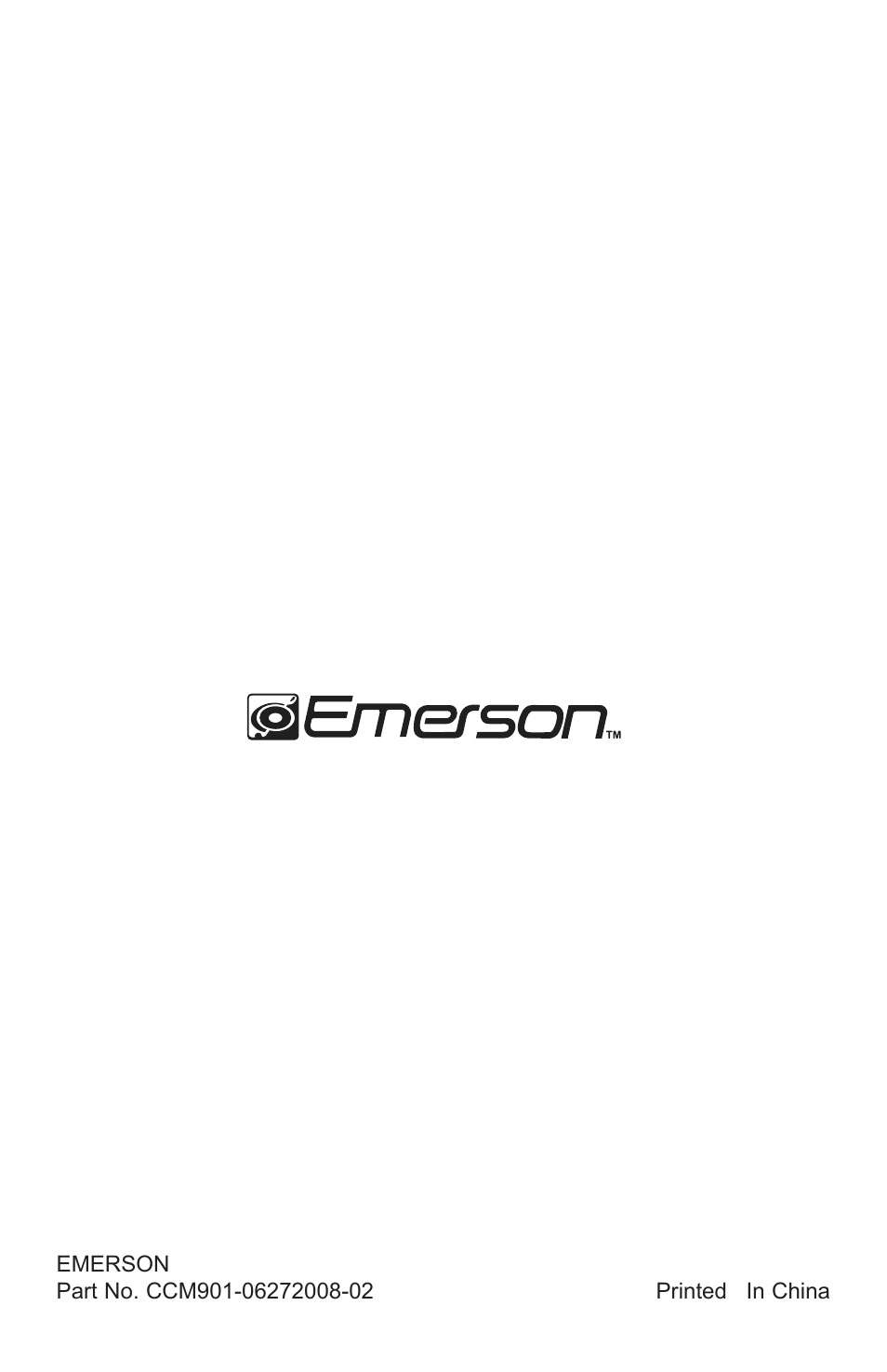 Emerson Radio CCM901 User Manual | Page 19 / 19