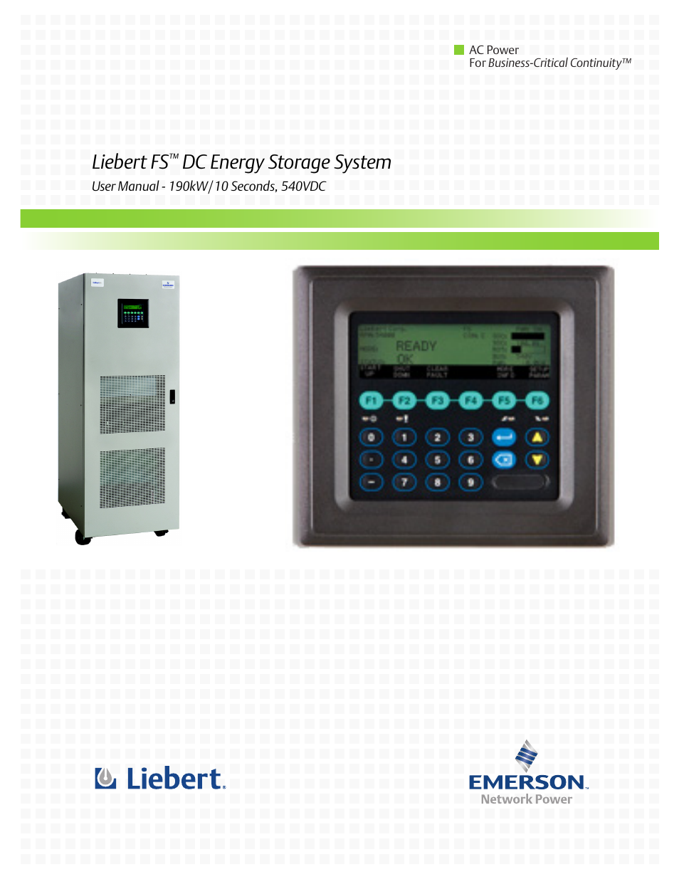 Emerson Series 600T User Manual | 168 pages