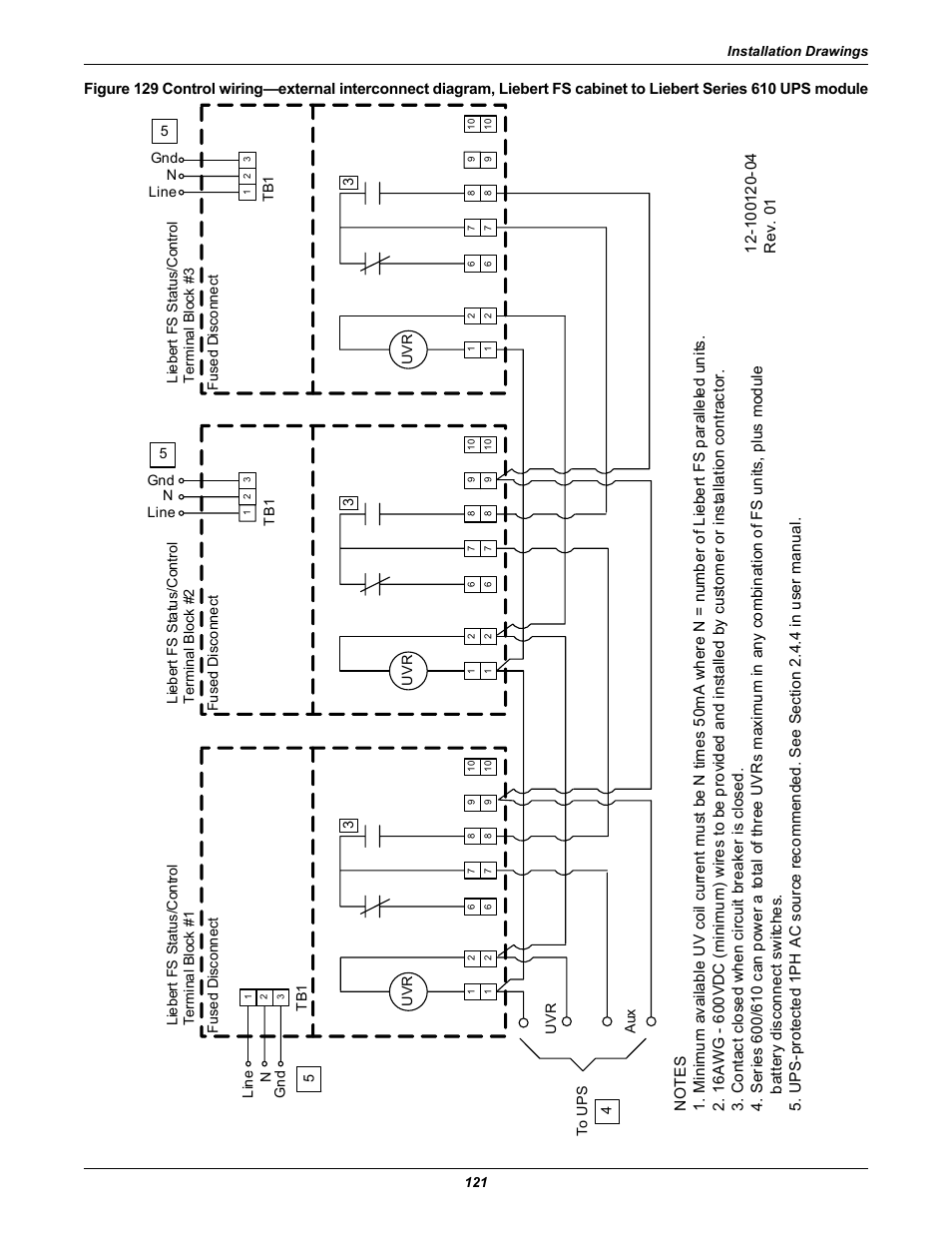 Series 610 ups module, The same ups dc bus, refer to figure, 610 ups module | Liebert series 610 ups module to | Emerson Series 600T User Manual | Page 133 / 168