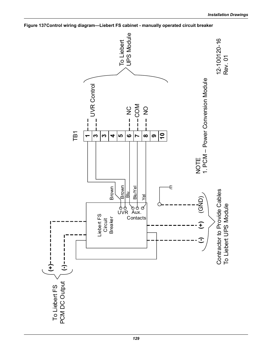 Manually operated circuit breaker, Net - manually operated circuit breaker . r | Emerson Series 600T User Manual | Page 141 / 168
