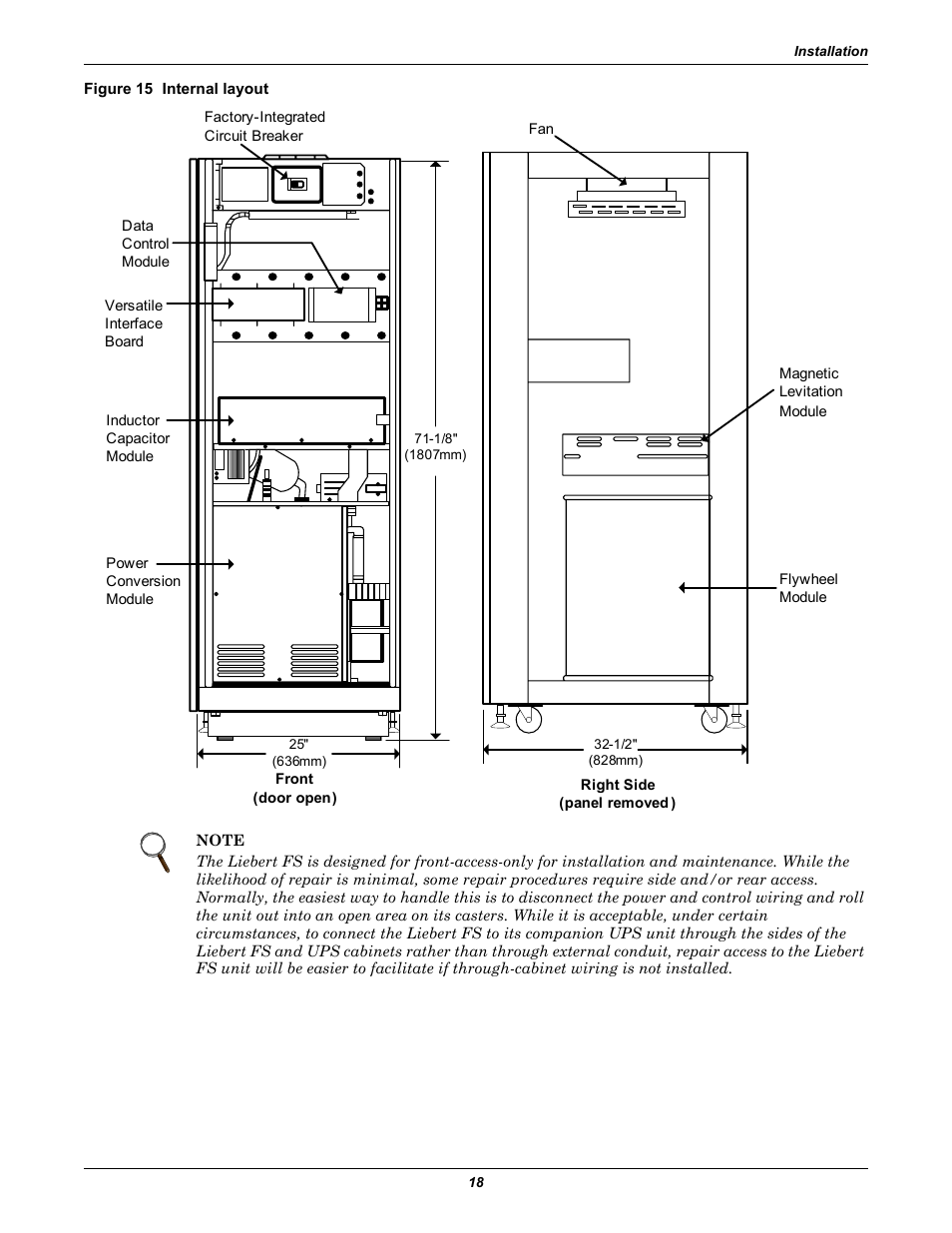 Figure 15 internal layout | Emerson Series 600T User Manual | Page 30 / 168