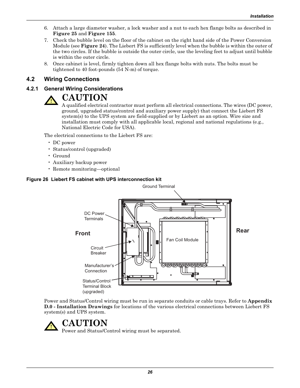 2 wiring connections, 1 general wiring considerations, Wiring connections | General wiring considerations, Caution | Emerson Series 600T User Manual | Page 38 / 168