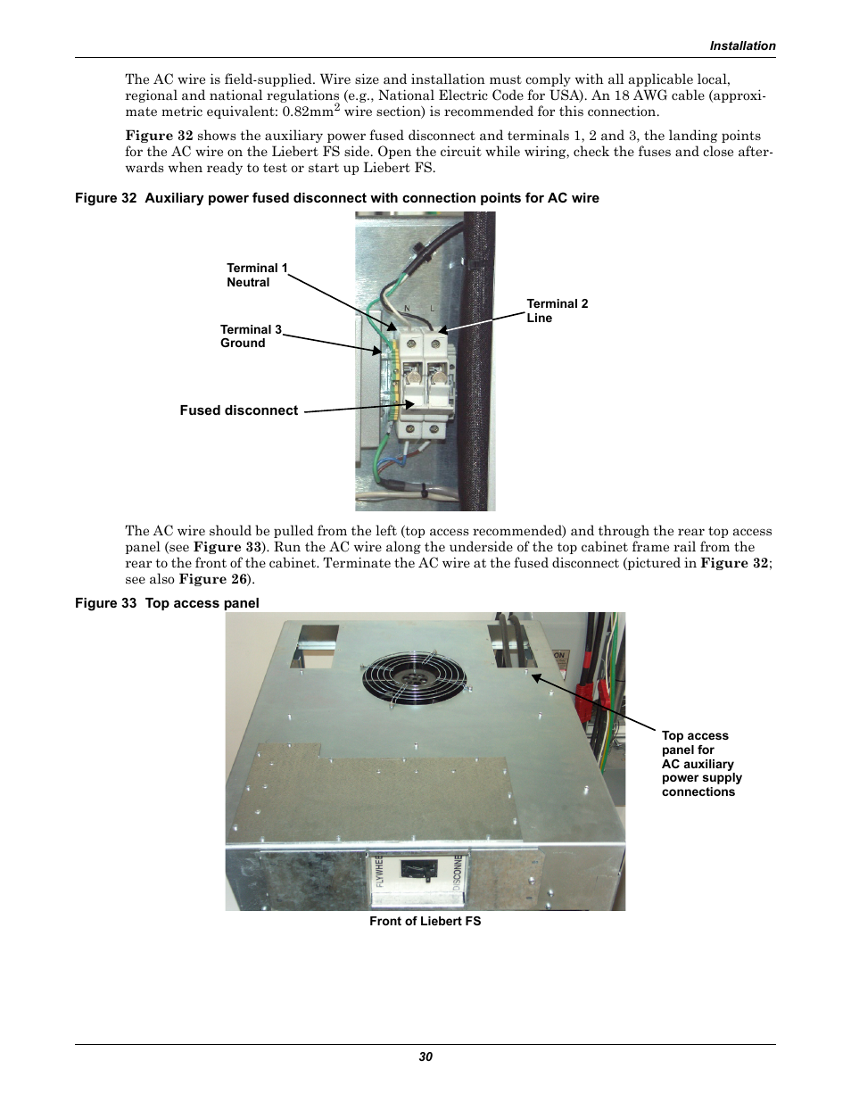 Figure 33 top access panel | Emerson Series 600T User Manual | Page 42 / 168