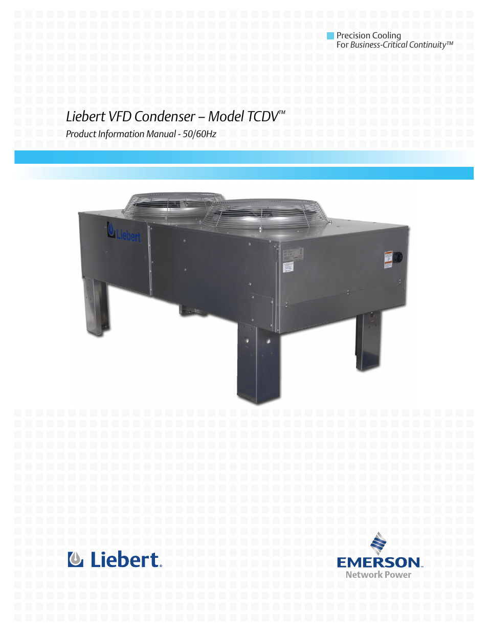 Emerson TCDVTM User Manual | 12 pages