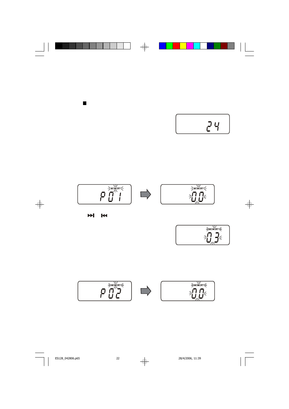 Programmed playback | Emerson Radio ES128 User Manual | Page 23 / 30