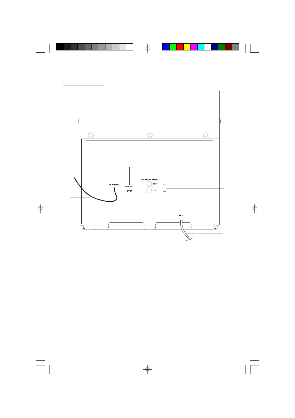 Back panel | Emerson Radio MS9600 User Manual | Page 10 / 36