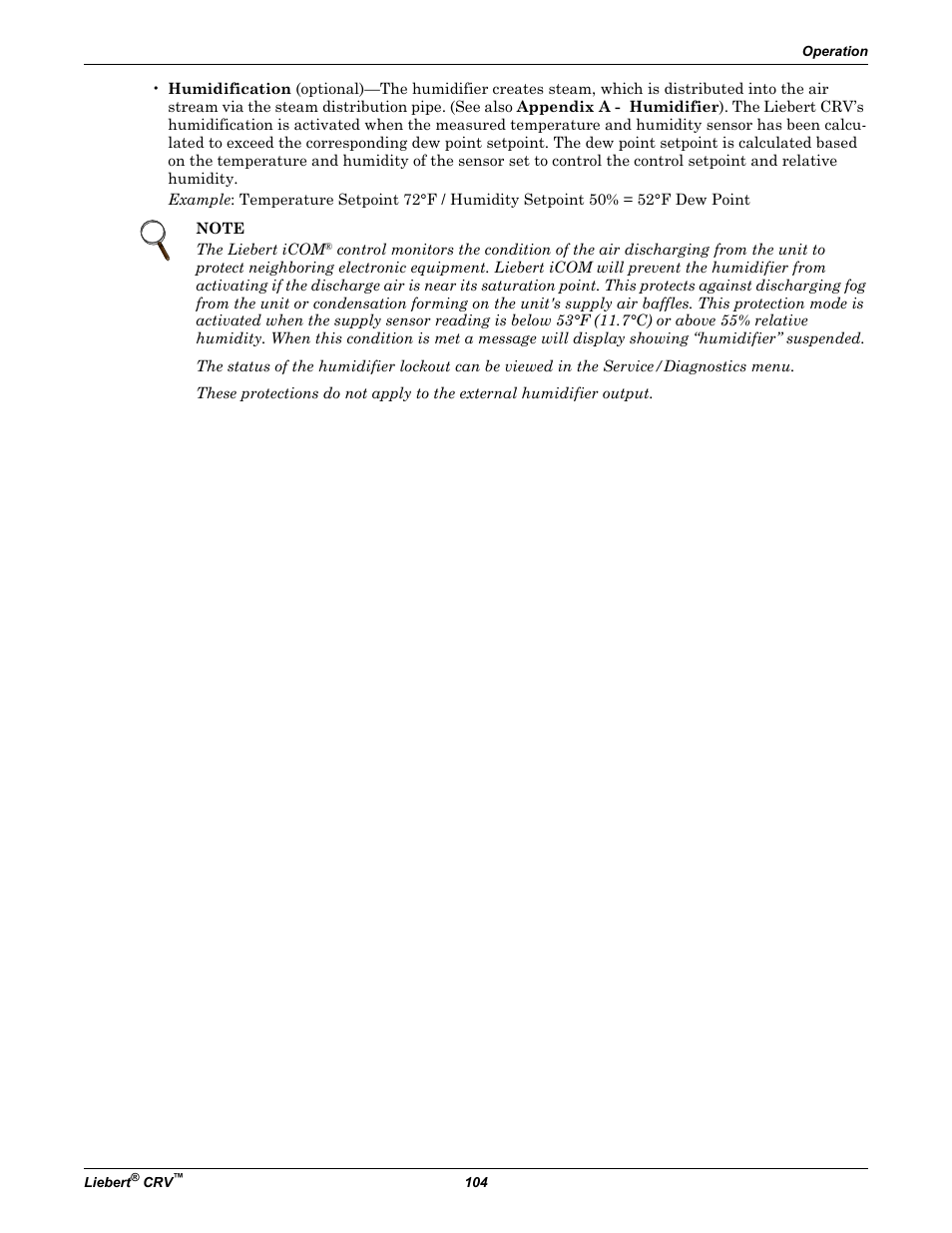 Emerson Liebert CRV 1 2 3 4 5 6 7 8 9 10 11 12 13 14 15 16 17 18 19 20 21 22 23 24 25 C R 0 2 0 R A 1 C 7 S D 1 8 1 1 E L 1 0 P A User Manual | Page 112 / 140