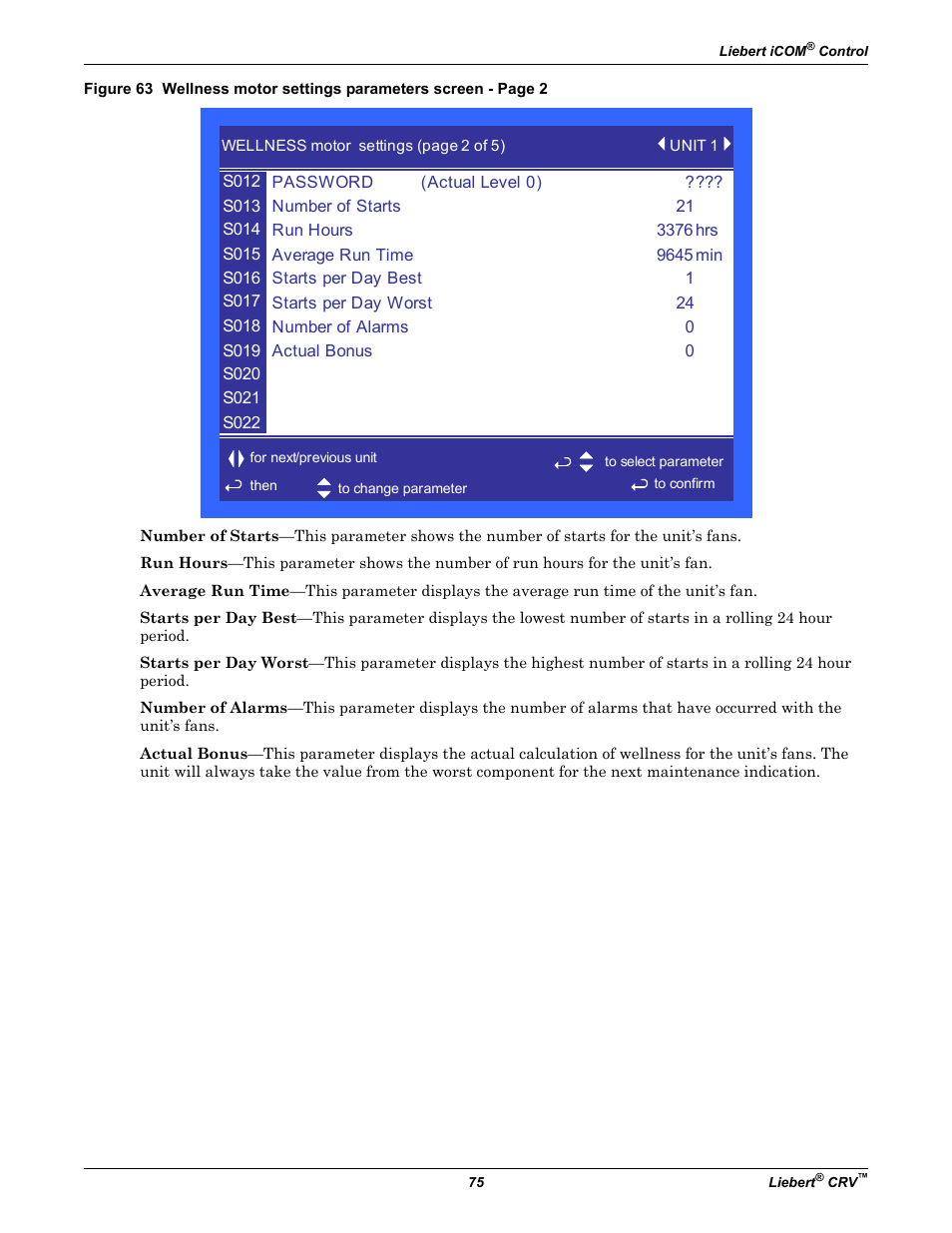 Emerson Liebert CRV 1 2 3 4 5 6 7 8 9 10 11 12 13 14 15 16 17 18 19 20 21 22 23 24 25 C R 0 2 0 R A 1 C 7 S D 1 8 1 1 E L 1 0 P A User Manual | Page 83 / 140