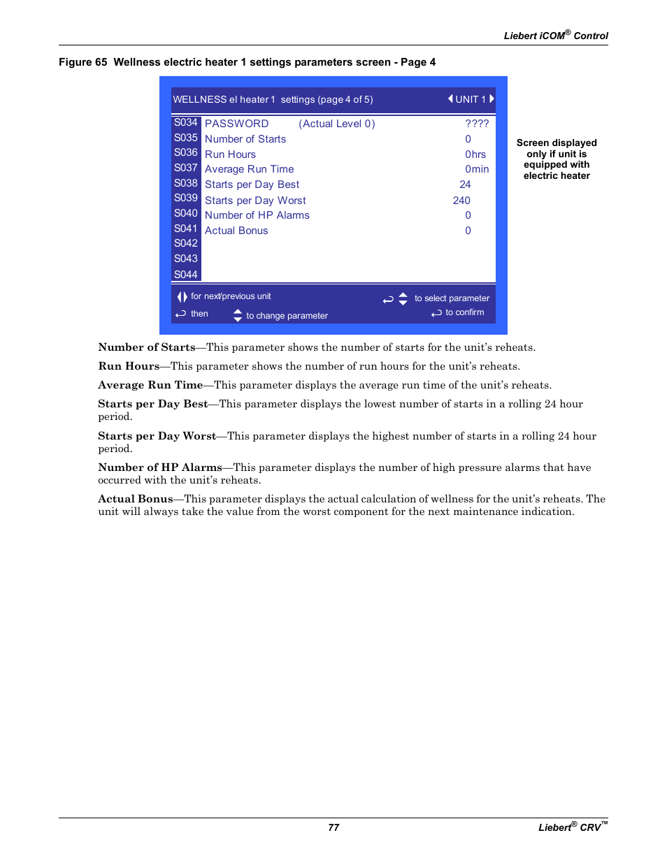 Emerson Liebert CRV 1 2 3 4 5 6 7 8 9 10 11 12 13 14 15 16 17 18 19 20 21 22 23 24 25 C R 0 2 0 R A 1 C 7 S D 1 8 1 1 E L 1 0 P A User Manual | Page 85 / 140