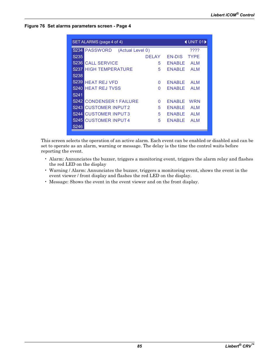 Emerson Liebert CRV 1 2 3 4 5 6 7 8 9 10 11 12 13 14 15 16 17 18 19 20 21 22 23 24 25 C R 0 2 0 R A 1 C 7 S D 1 8 1 1 E L 1 0 P A User Manual | Page 93 / 140