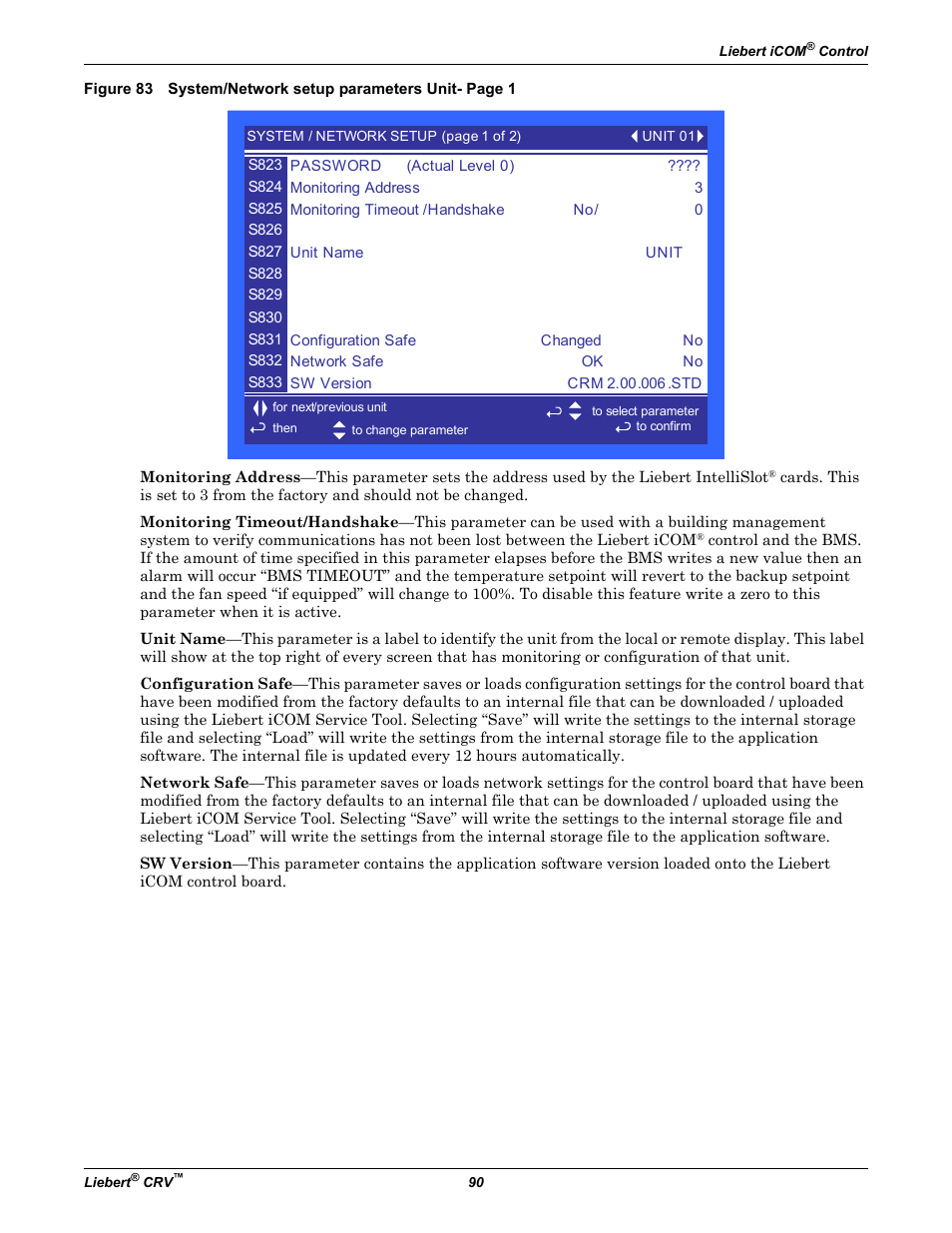 Emerson Liebert CRV 1 2 3 4 5 6 7 8 9 10 11 12 13 14 15 16 17 18 19 20 21 22 23 24 25 C R 0 2 0 R A 1 C 7 S D 1 8 1 1 E L 1 0 P A User Manual | Page 98 / 140