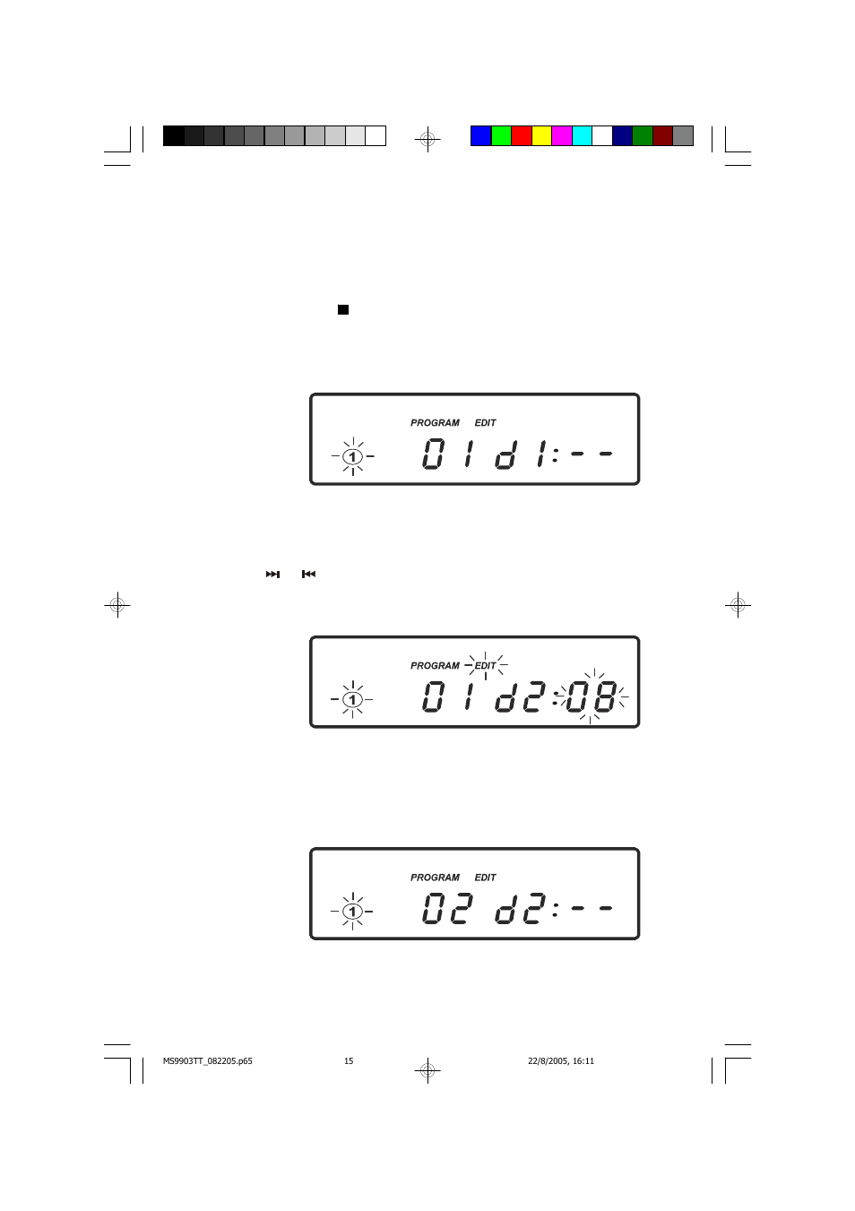 Programmed cd playback | Emerson Radio MS9903TT User Manual | Page 16 / 31