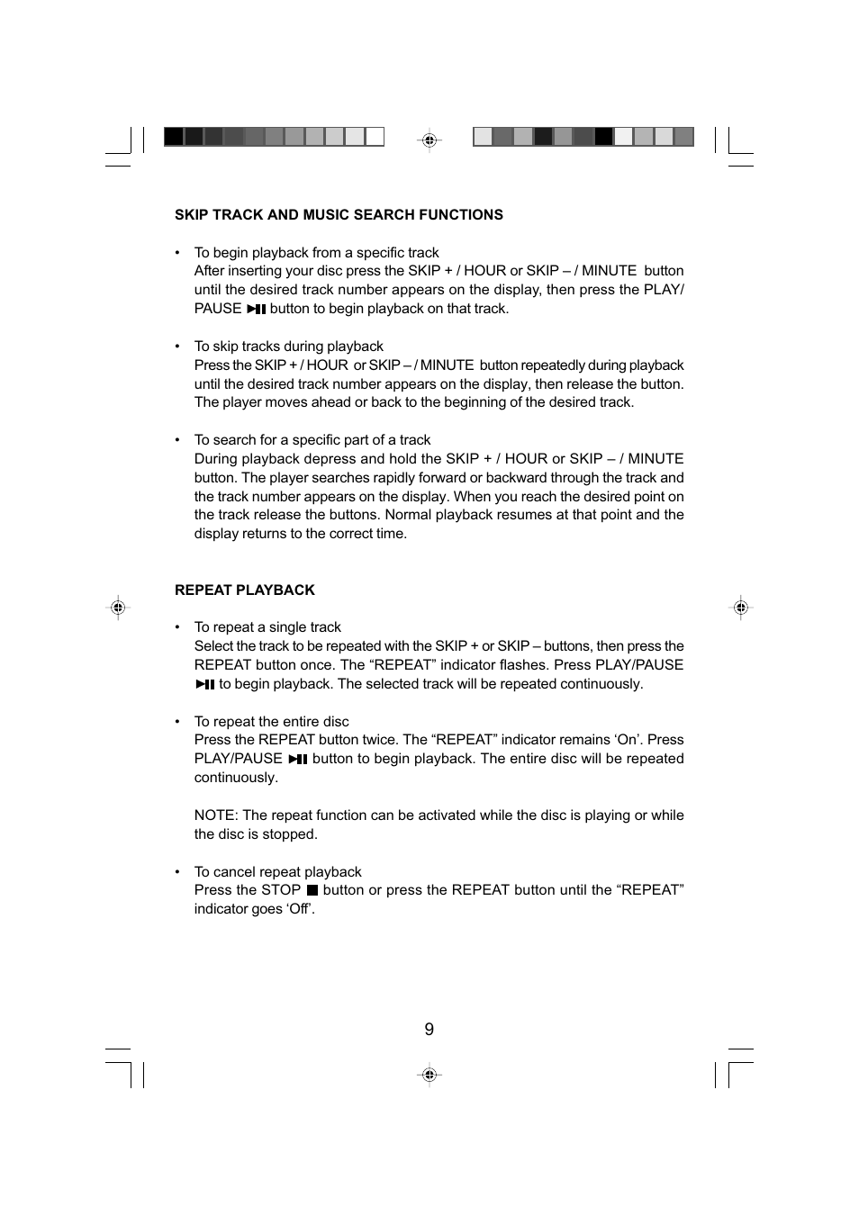 Emerson Radio CKD9907 User Manual | Page 10 / 17