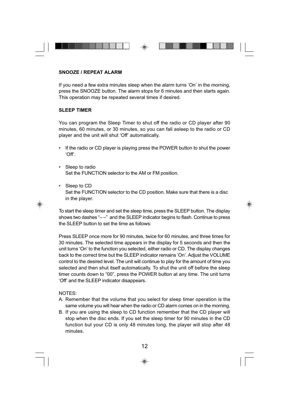 Emerson Radio CKD9907 User Manual | Page 13 / 17