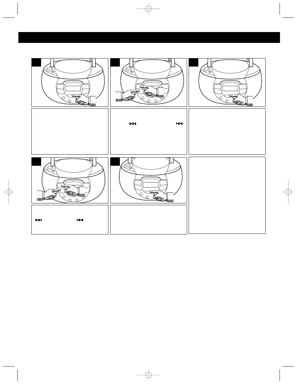 Setting the clock | Emerson PD5500 User Manual | Page 5 / 17
