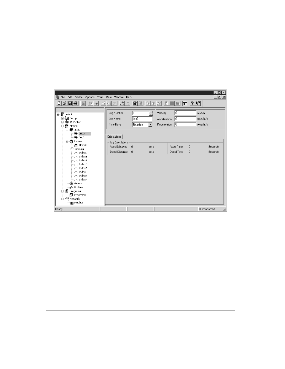 Jog view | Emerson FM-3 User Manual | Page 100 / 292
