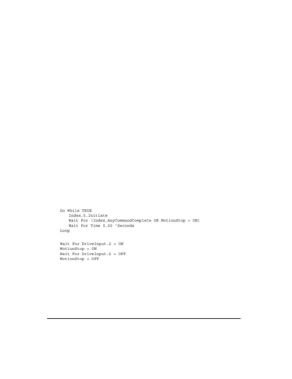 Stopping motion | Emerson FM-3 User Manual | Page 124 / 292