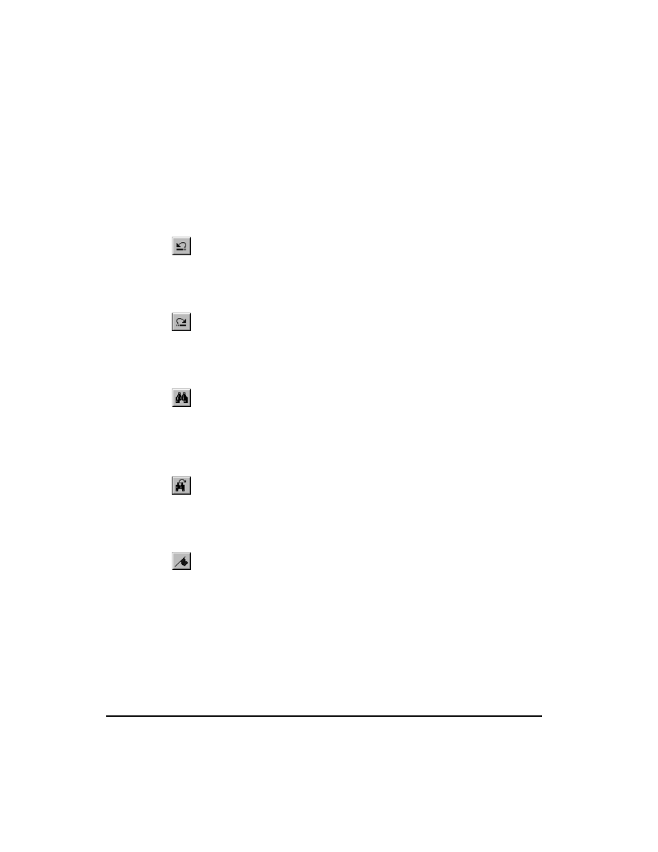 Program toolbar icons | Emerson FM-3 User Manual | Page 130 / 292