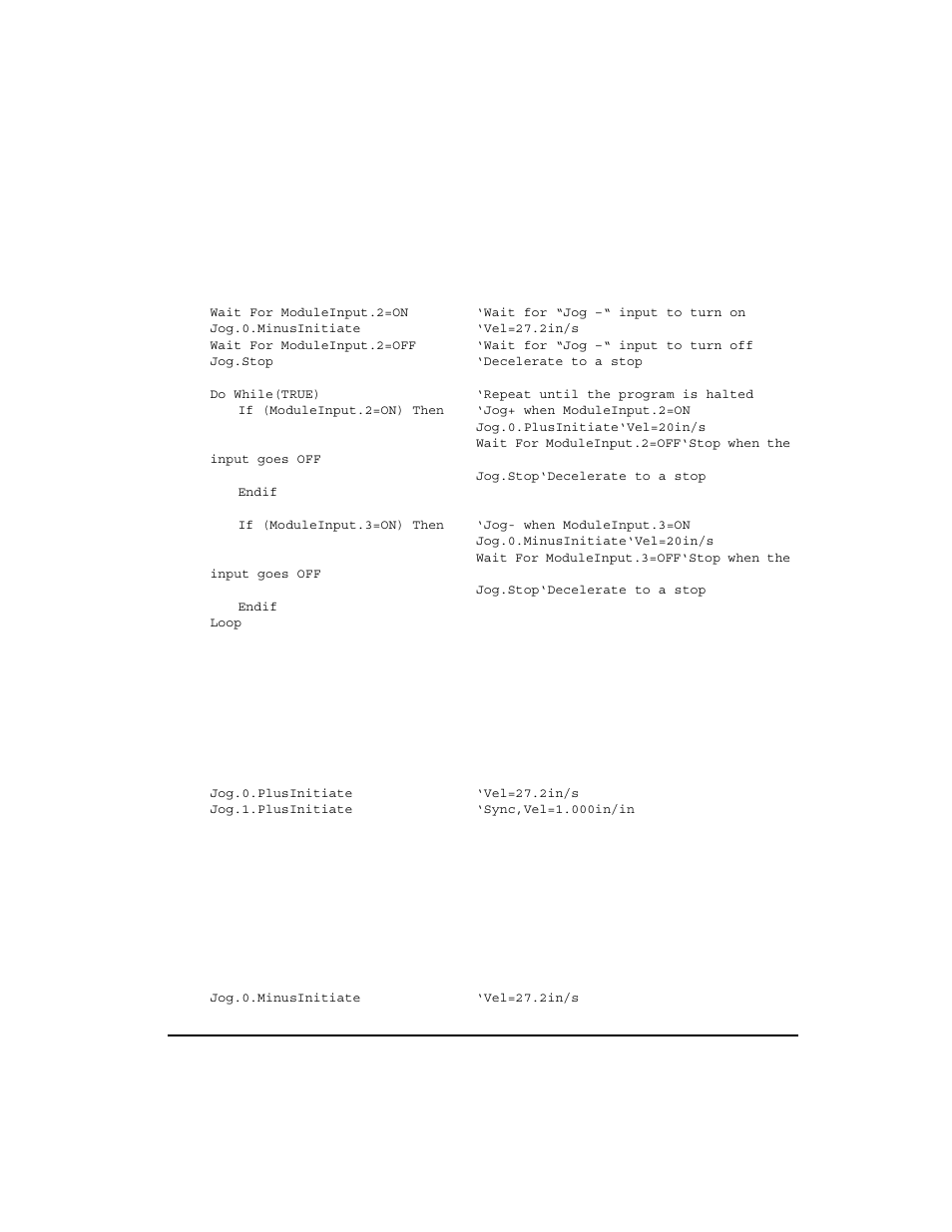 Jog.stop, Jog.plusinitiate, Jog.minusinitiate | Emerson FM-3 User Manual | Page 143 / 292