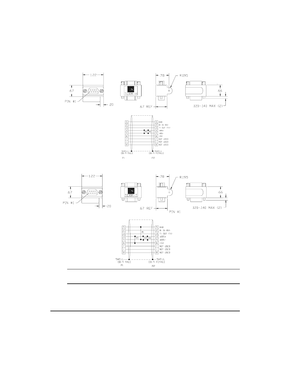 Term-h (head) terminator term-t (tail) terminator | Emerson FM-3 User Manual | Page 273 / 292