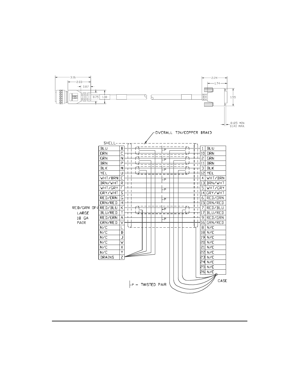 Cfcs-xxx cable | Emerson FM-3 User Manual | Page 275 / 292