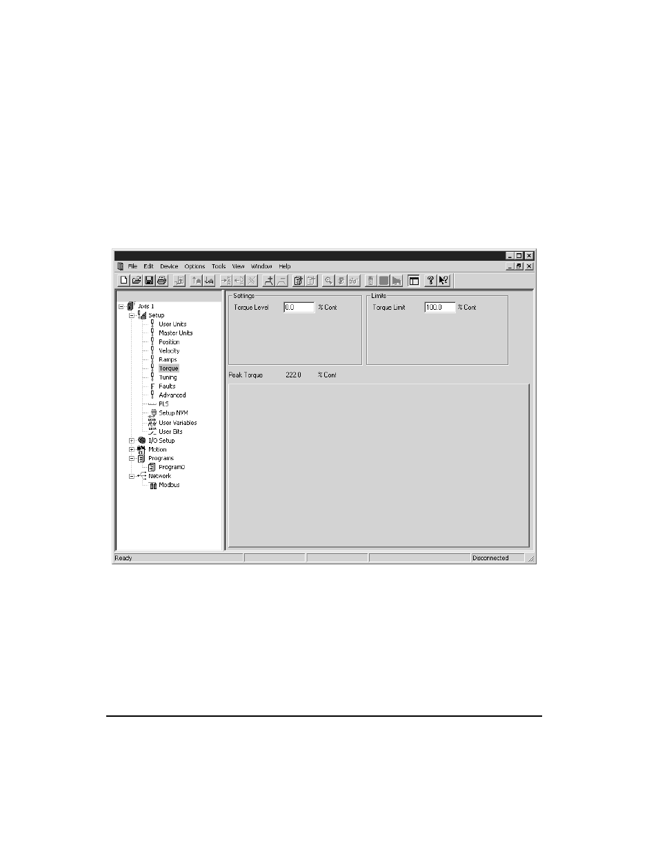 Torque view, Settings group | Emerson FM-3 User Manual | Page 68 / 292