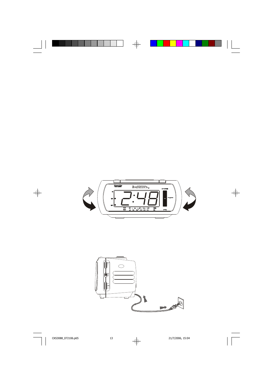 Listening to the radio | Emerson Radio CKS3088 User Manual | Page 14 / 30
