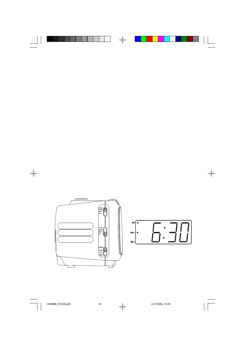 Wake to radio | Emerson Radio CKS3088 User Manual | Page 15 / 30