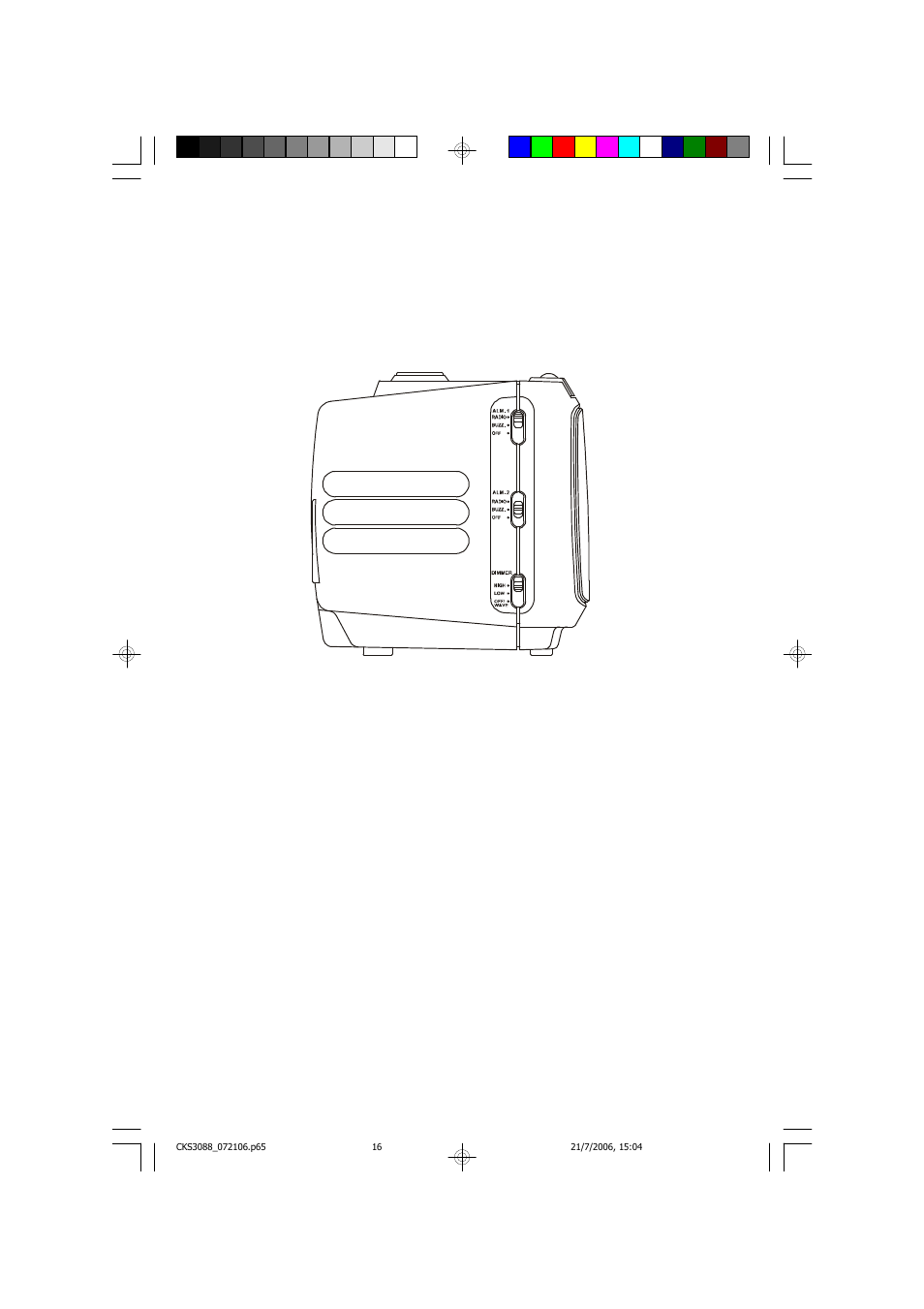 Radio and buzzer operation | Emerson Radio CKS3088 User Manual | Page 17 / 30