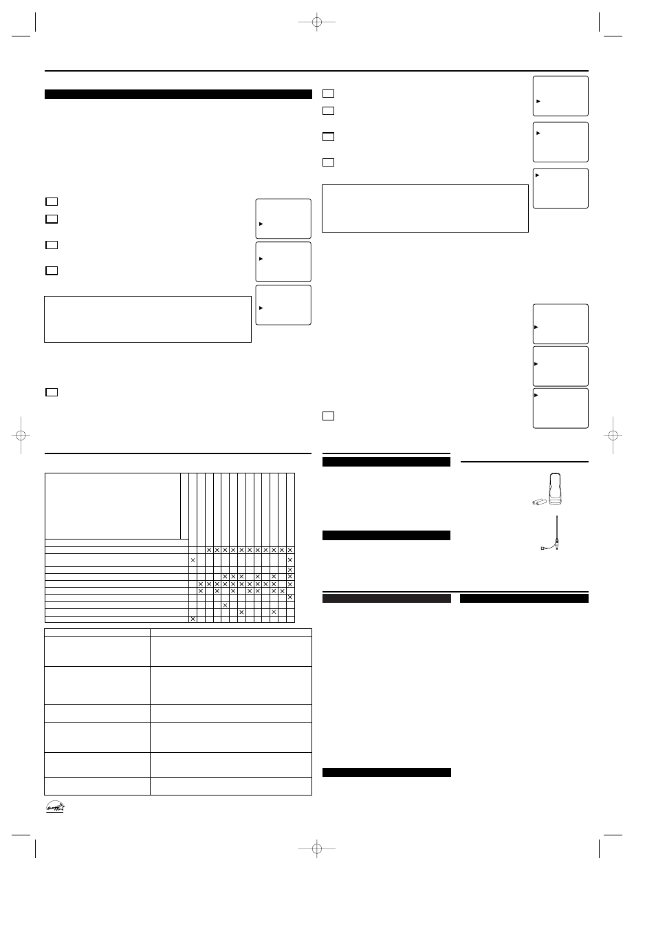 Specifications maintenance, Supplied accessories troubleshooting guide, Operations (continued) | Emerson EWT1321 User Manual | Page 4 / 8