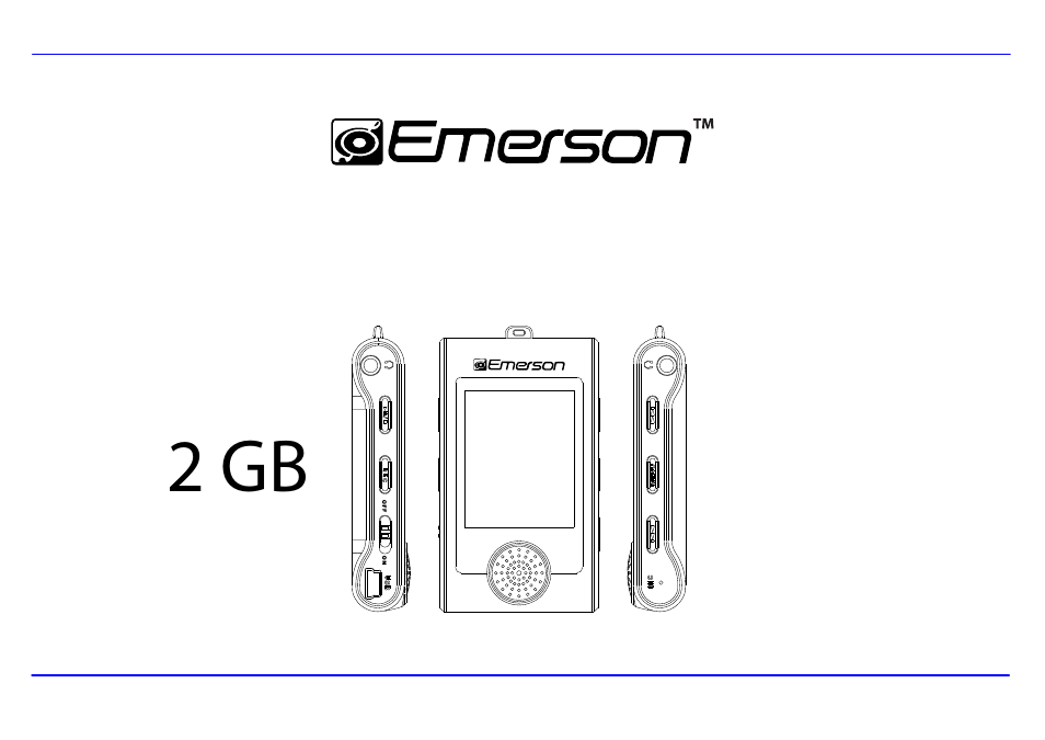 Emerson MP3 MUSIC & VIDEO PLAYER EMP517-2 User Manual | 35 pages