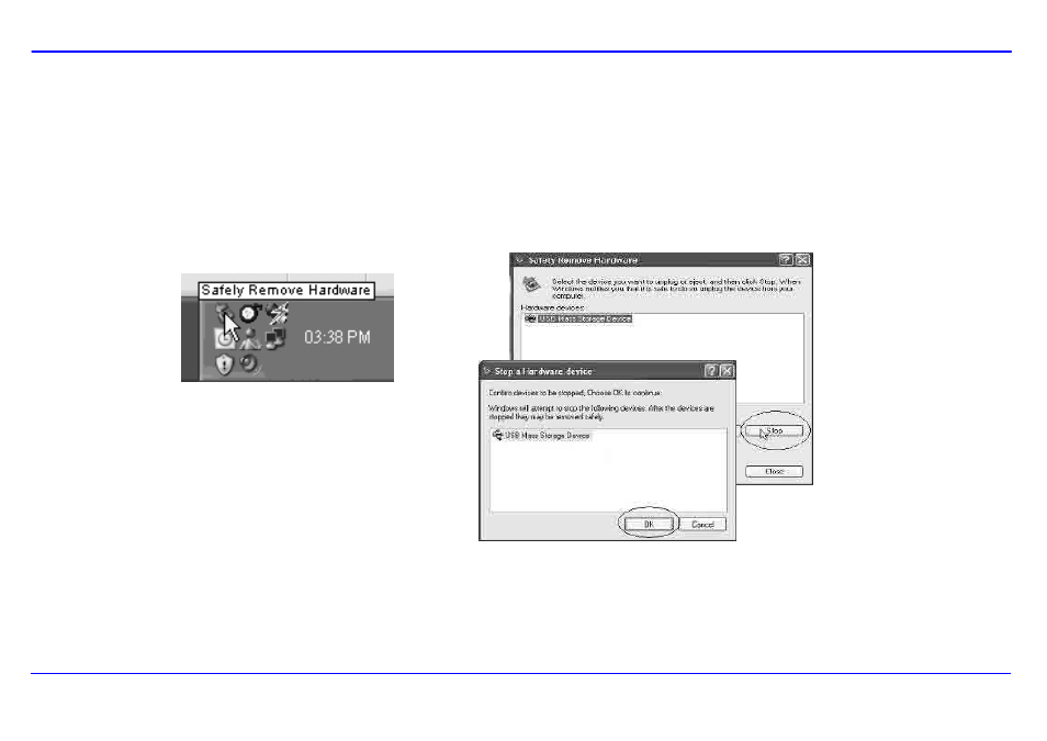 Emp517-2 [final] 12, Disconnecting the usb cable | Emerson MP3 MUSIC & VIDEO PLAYER EMP517-2 User Manual | Page 12 / 35