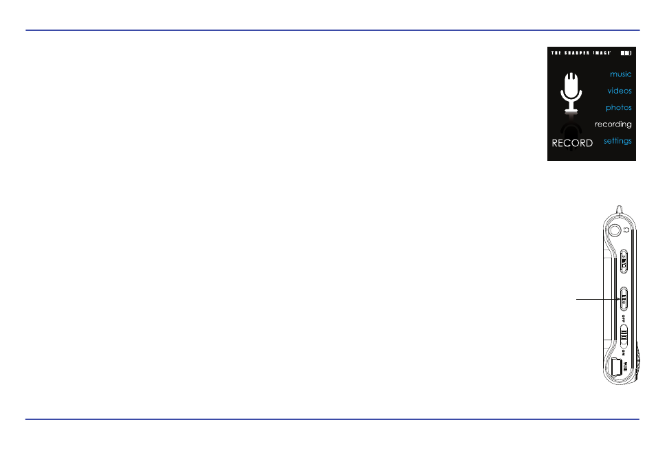 Emp517-2 [final] 19, Voice recording and playing | Emerson MP3 MUSIC & VIDEO PLAYER EMP517-2 User Manual | Page 19 / 35