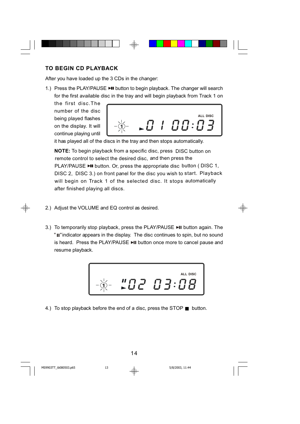 Emerson MS9904TTC User Manual | Page 15 / 30
