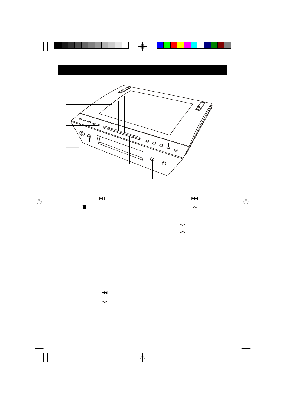 Location of controls and indicators | Emerson ES13 User Manual | Page 6 / 27