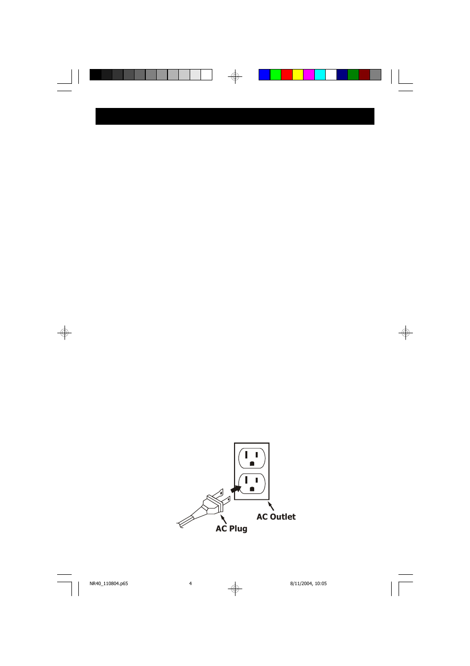 Preparation for use | Emerson Radio NR40 User Manual | Page 5 / 19